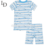 Features printing custom couples family pajamas